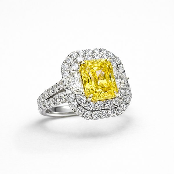 Anello Fancy Yellow Crivelli