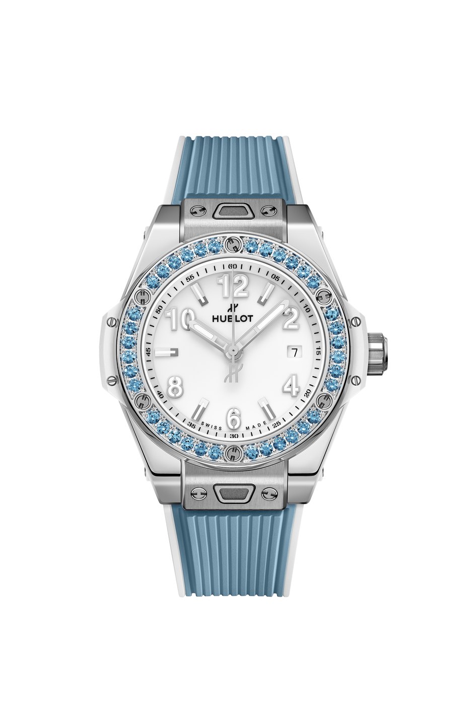 Big Bang One Click Joyful Steel Sky Blue 33 mm Hublot